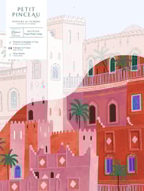 Coffret peinture au numéro - Maroc par Mona Mai