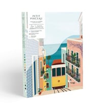 Coffret peinture au numéro - Lisbon Tram par Vero Illustrates