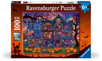 Puzzle XXL 100 pièces - La maison des monstres