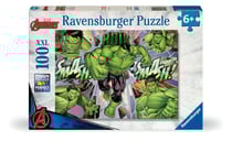 Puzzle XXL 100 pièces - L'incroyable Avenger Hulk / Marvel Avengers