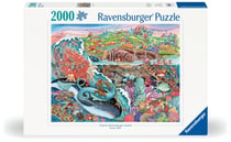 Puzzle 2000 pièces - Le mythe de Thalassa