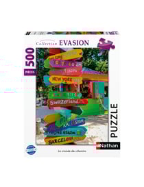 Nathan puzzle 500 pièces - La croisée des chemins