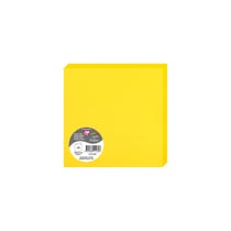 25 cartes pliées Pollen 160x160 mm  - Jaune soleil