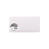 25 cartes pliées Pollen 106x213 mm - Rose poudré irisé