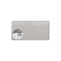 25 cartes pliées Pollen 106x213 mm - Argent