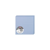 25 cartes pliées  Pollen 135x135 mm - Bleu lavande