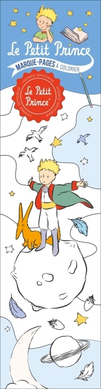 Le Petit Prince - Marque-pages à colorier