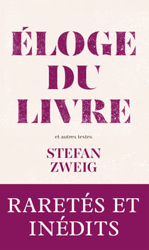 Eloge du livre - et autres textes