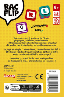 Bac Flip - Lansay