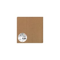 25 cartes simples Pollen 160x160 mm - Kraft