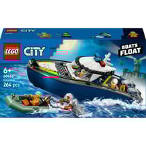 LEGO® 60456 - La course-poursuite en bateau de police - City Police