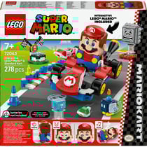 LEGO® 72043 - Mario Kart™ : LEGO® Mario™ interactif et kart standard - LEGO® Super Mario