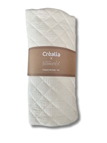 Tissu en gaze de coton matelassé Domotex - 100 x 130 cm - Lin