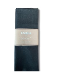 Tissu en Denim stretch Domotex - 200 x 145 cm - Noir