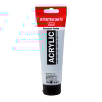 Tube 120 ml de peinture acrylique Amsterdam Standard Series - Gris bleuâtre clair 750 - Semi-transparent