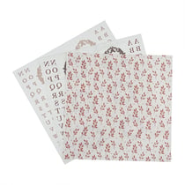  Feuilles de sublimation x3 - 30 x 30 cm - Créalia