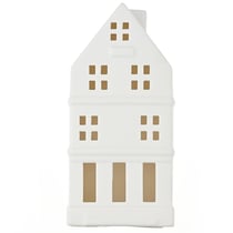 Maison hollandaise en céramique - 7 x 5,5 x 14,5 cm - Créalia
