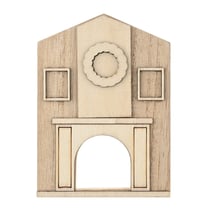 Scène sous cloche “cheminée” - Créalia