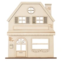 Façade de magasin en bois - Créalia