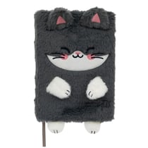 Carnet Mr Wonderful - A5 14,8 x 21 cm - Peluche Chat