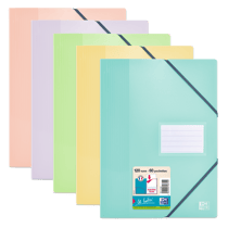 Porte-vues A4 plastique Oxford - 120 vues - Modèles aléatoires - School Life - Vendu à l'unité