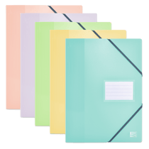 Porte-vues A4 plastique Oxford - 160 vues - Modèles aléatoires - School Life - Vendu à l'unité