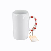 Mug sublimable - anse sucre d'orge - 470 ml - Créalia