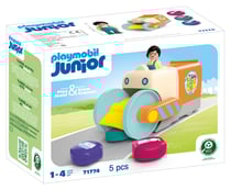 PLAYMOBIL JUNIOR - Junior : Camion de collecte de déchets - 71774