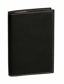 Agenda semainier 2026 Quo Vadis - Noir - 21 x 27 cm - Président S