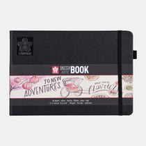 Carnet à croquis Sakura - Ivoire - 21 x 14,8 cm - 80 pages - Papier 140 g/m²