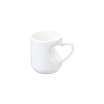 Mug coeur entier sublimable - Créalia