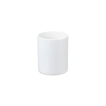 Mug sans anse sublimable - Blanc - Créalia