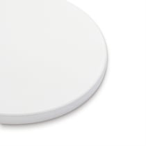 Rond céramique sublimable - Ø 10,8cm - Blanc mat - Créalia