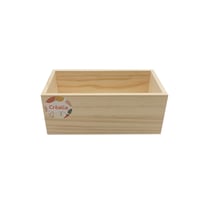 Boîte en bois à décorer - 10 x 20 x 8cm - Créalia