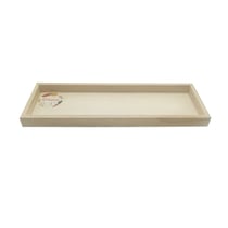 Plateau en bois à décorer - 10 x 30cm - Créalia