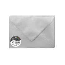 20 enveloppes Pollen 162x229mm - Argent
