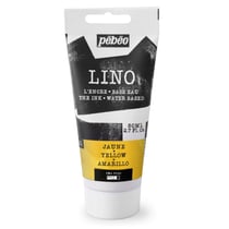 Tube de 80 ml d'encre pour linogravure Pébéo - Lino - jaune