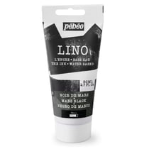 Tube de 80 ml d'encre pour linogravure Pébéo - Lino - noir de mars