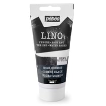 Tube de 80 ml d'encre pour linogravure Pébéo - Lino - noir cosmos