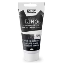 Tube de 80 ml d'encre pour linogravure Pébéo - Lino - noir de carbone