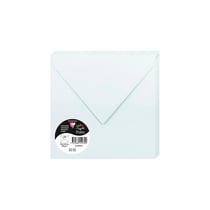 20  enveloppes Pollen 165x165 mm  - Bleu