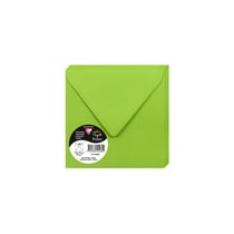 20  enveloppes Pollen 140x140 mm  - Vert menthe