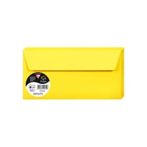20 enveloppes Pollen 110x220 mm - Jaune soleil
