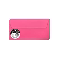 20 enveloppes Pollen 110x220 mm - Rose fuchsia