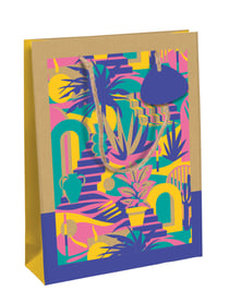 Sac large Kraft - 26,5 x 14 x 33 cm - Liwa