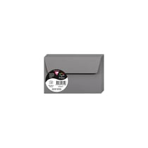 20  enveloppes  Pollen 90x140 mm  - Gris acier