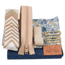 Kit couture Com 1 Idée - Besace en jeans Dakota