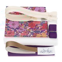 Kit couture trousse fleurie - Com 1 Idée