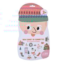 Mon carnet de gommettes et coloriages Noël