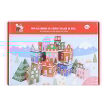 Mon coffret Village de l'Avent à construire - 24 maisonnettes